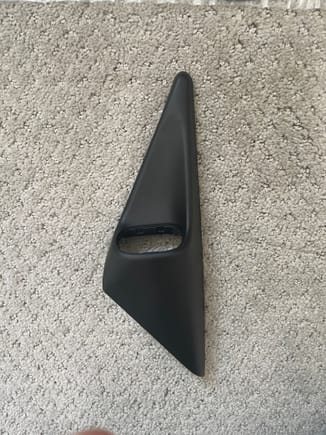 Driver side mirror triangle $15
