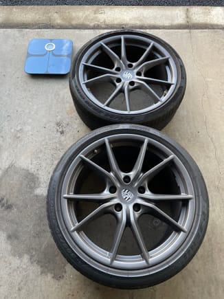 OEM 20” Carrera “S” Titanium Painted (as found on the T)
20x8.5 +49mm, 20x11.5 76mm
Pirelli P-Zero OEM 245/35 ZR20, 305/30 ZR20