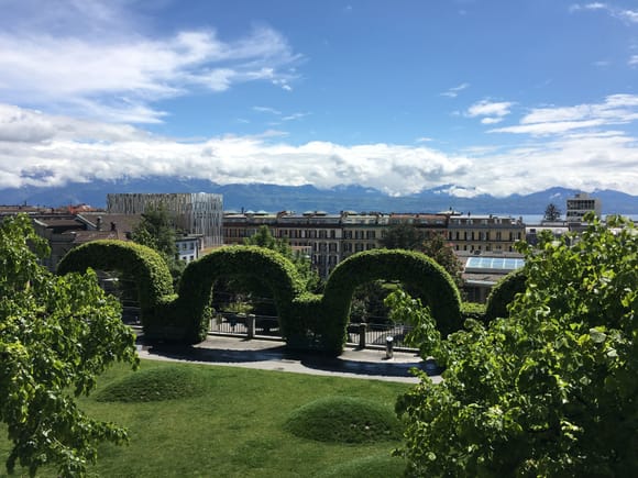 A park in Lausanne
