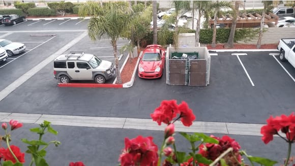 A weekend in Oceanside: How to avoid door dings at a hotel with narrow parking spaces