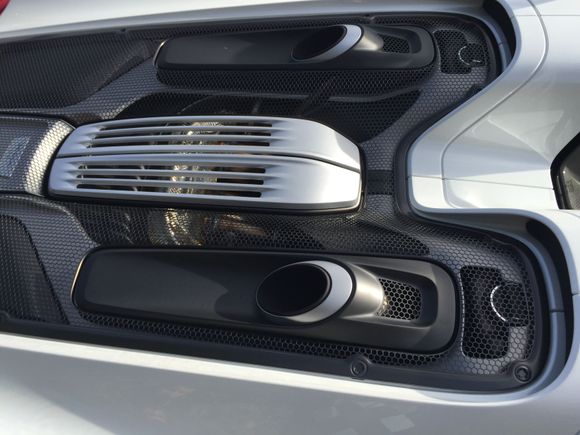 918 Engine Bay