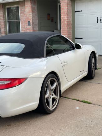 New convertible top