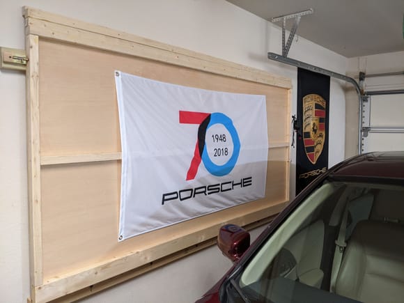 This flag covers my Carrera Go! race track.