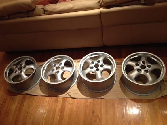 Cup II Wheels Just Refinished by Rim Pro