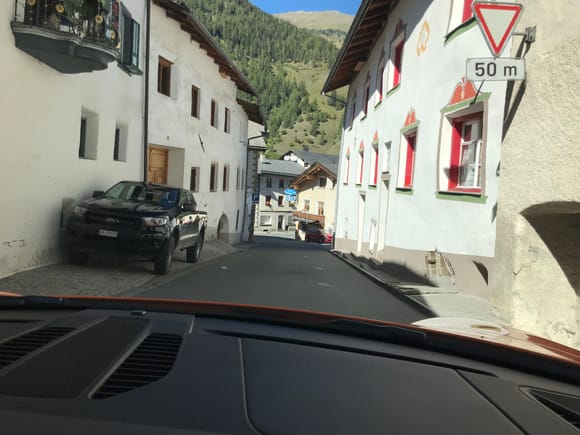 Santa Maria between Umbrail and Ofen pass- more narrow roads!