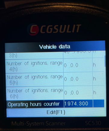 DME showing no revs in 4-6