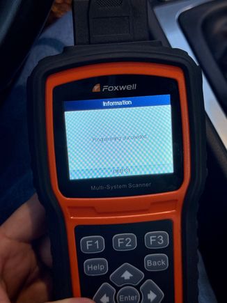 BIG SUCCESS! no fault, all good