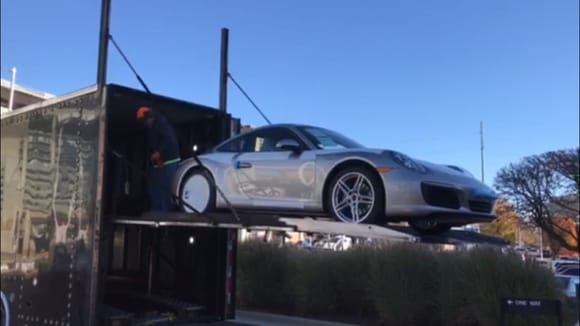 Coming off the truck 21 November 2016. Send a PM if you want to see the movie. SA: Pat Driscoll, Porsche of Tysons.