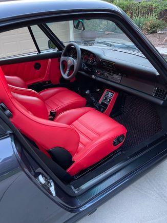 '88 3.2 Carrera. Can Can Red with Black leather.