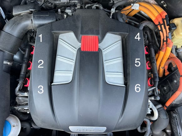 958 Cayenne S e-hybrid V6 3.0 cylinder firing order