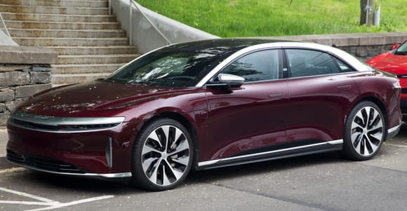 Lucid Air (Just to new on  the market.)