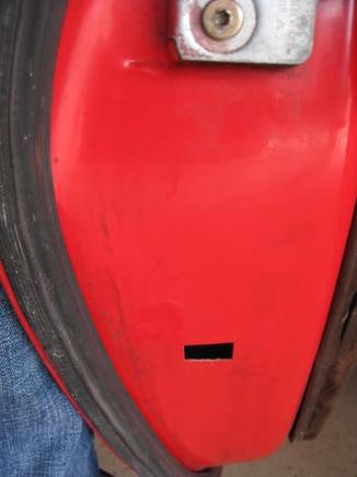 door marker cutout