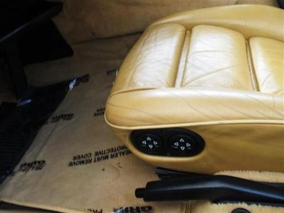 Seats are in good shape with the exception of the driver's left bolster - torn from sliding in / out...  Need to replace the bolster - if you have any suggestions on how or where please send me a PM...