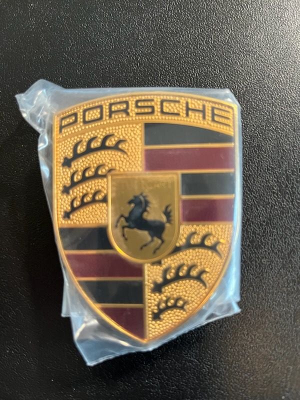 New Hood Emblem Part # 99155921100 - Rennlist - Porsche Discussion Forums