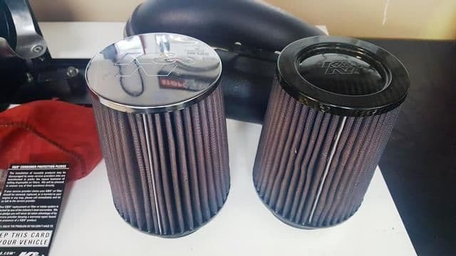 Engine - Intake/Fuel - Used K&N Engine Cold Air Intake Performance Kit Porsche 996 - 2 Air Filter Cones - Used - 1999 to 2005 Porsche 911 - Randolph, NJ 07869, United States