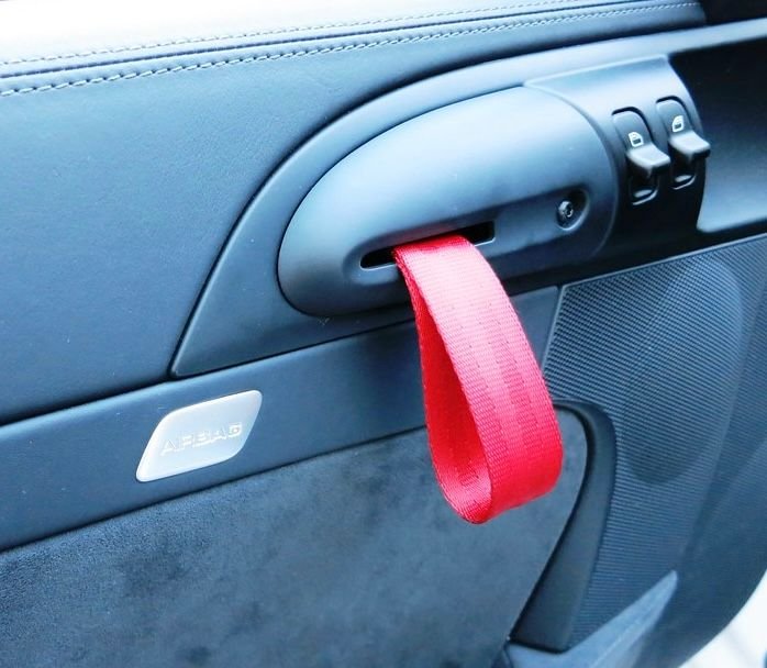 Accessories - 997 GT3RS Door Pull Replacement Straps - New - 2006 to 2011 Porsche 911 - Los Angeles, CA 90048, United States