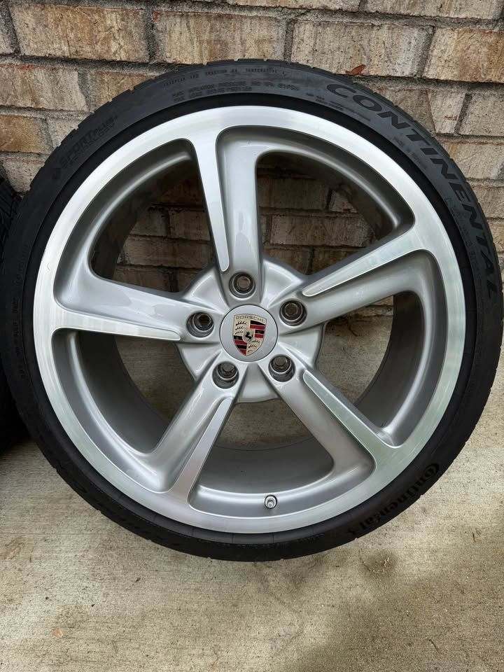 Wheels and Tires/Axles - Sport Techno Wheels - C4/C4S - Wide Body - Used - 2013 to 2019 Porsche 911 - Dickson, TN 37055, United States