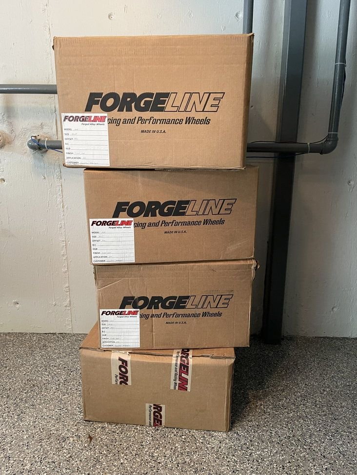 Wheels and Tires/Axles - 992 GT3 Forgeline VX1R-RSR wheels - New - 2018 to 2022 Porsche GT3 - Weston, MA 02493, United States