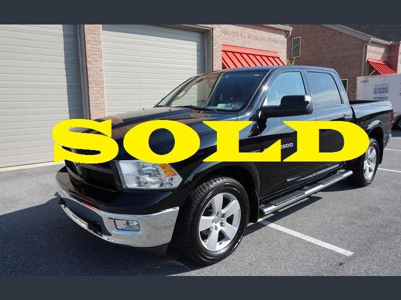 2012 Ram 1500 - 2012 RAM 1500 Outdoorsman, LOW MILES, Original Owner, Garage Kept - Used - VIN 1C6RD7LTXCS107065 - 55,600 Miles - 8 cyl - 4WD - Automatic - Truck - Black - Allentown, PA 18106, United States