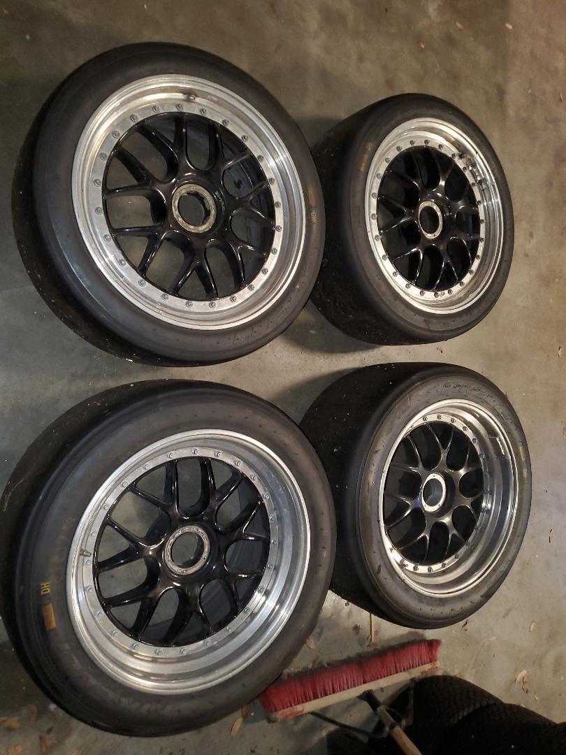 Wheels and Tires/Axles - BBS WHEELS & SLICKS for 997 GT3 CUP CAR - Used - 2006 to 2009 Porsche GT3 - Jupiter, FL 33458, United States