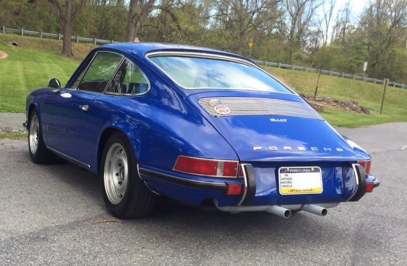 1969 Porsche 911 - 1969 911T Ossi Blue - Used - VIN 119120277 - 74,000 Miles - 6 cyl - 2WD - Manual - Coupe - Blue - Allentown, PA 18102, United States