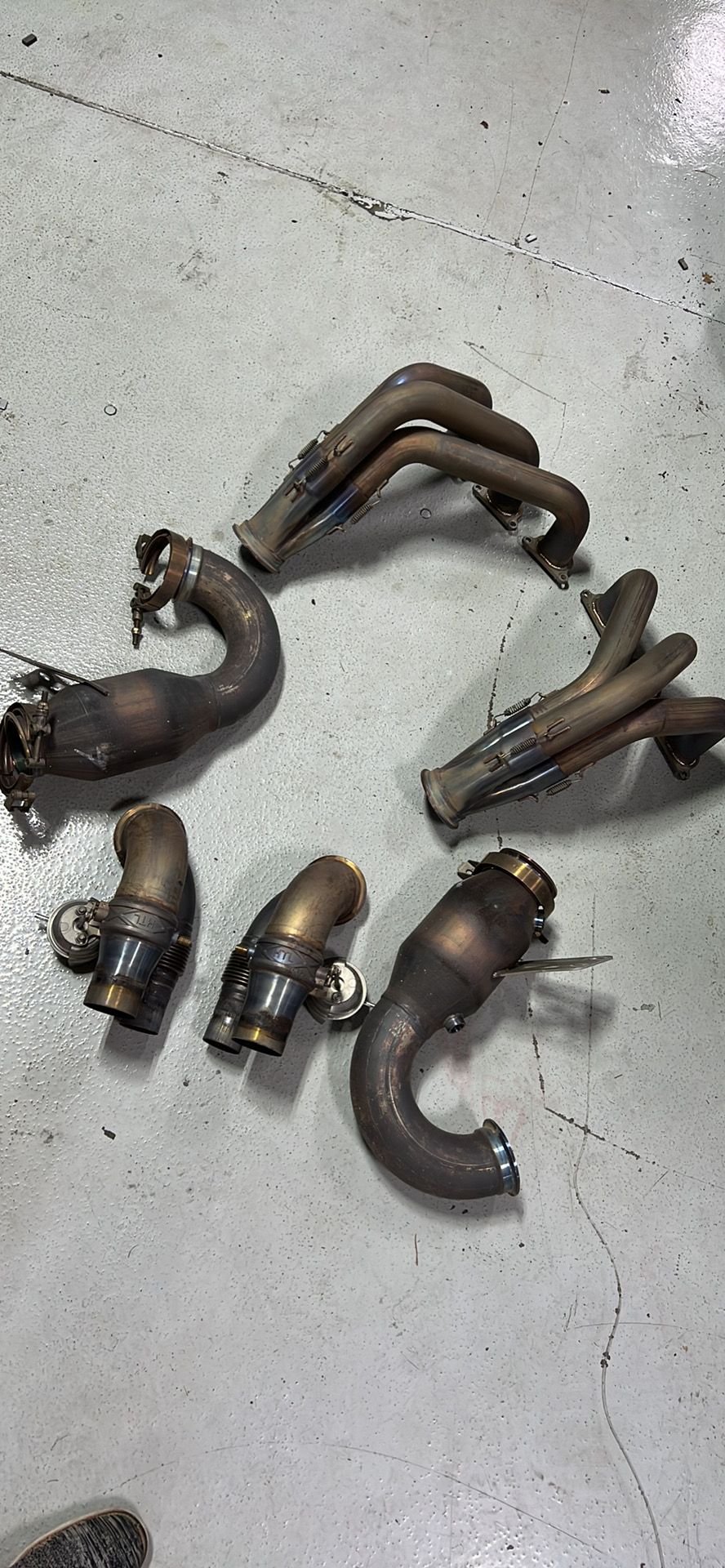 The best of the best Dundon Street Headers w/ high flow cats for the