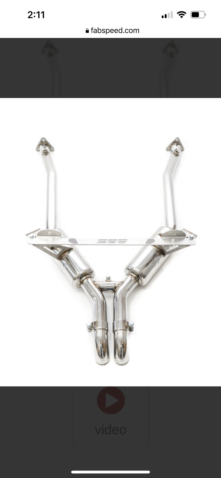 Engine - Exhaust - 986 Fabspeed race exhaust - Used - 1998 to 2004 Porsche Boxster - Jefferson City, MO 65109, United States