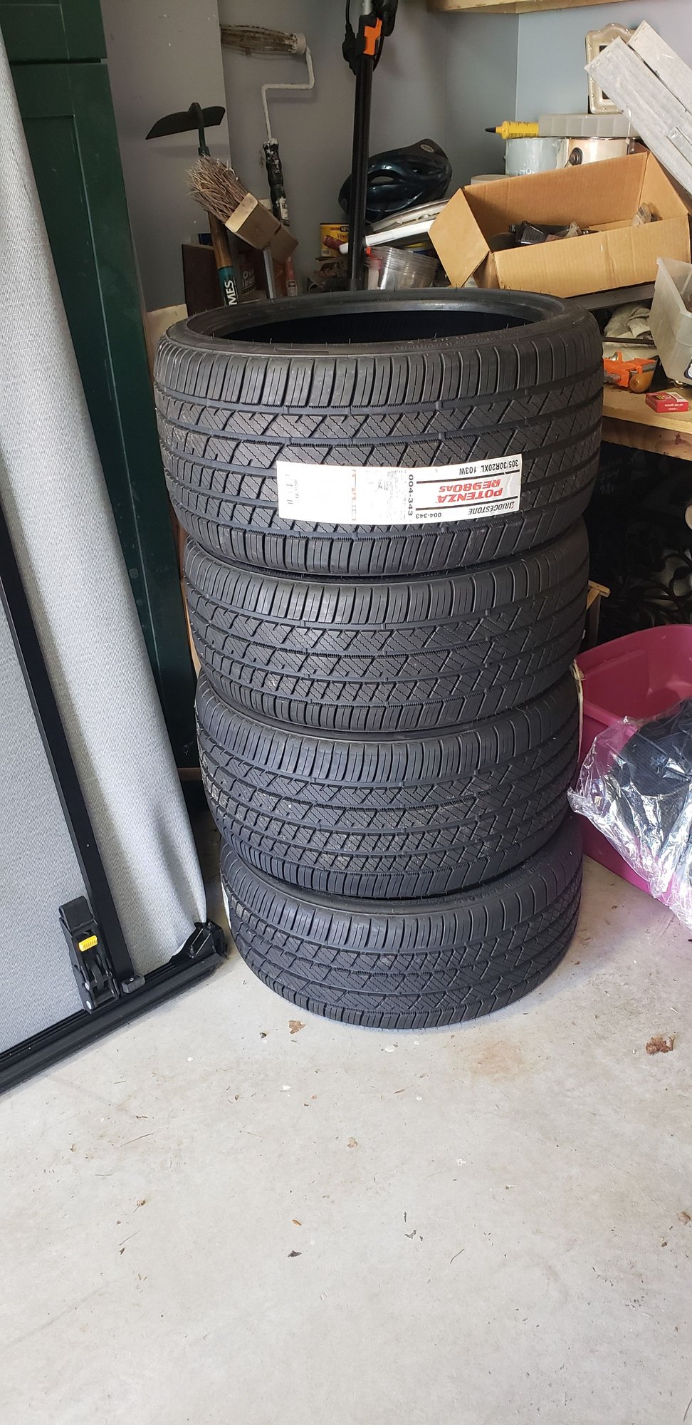 Wheels and Tires/Axles - Bridgestone Pontenza Tires New Never Mounted For 991.1S $500 - New - 2012 to 2019 Porsche 911 - Ocean City, NJ 08226, United States