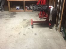 Garage space with 429 short block and room for 5.0 project
