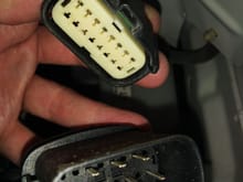 Mustang 2014 connector( there's also another small one of the turn signal)