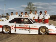 Mustang Race Cars Road Course/Endurance Racers 1981 IMSA GT Racers