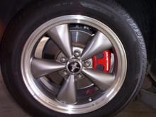 red front caliper