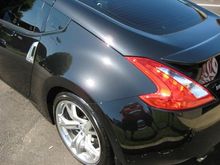 This Z was flawless and sparkling in the sun! Loved that car.