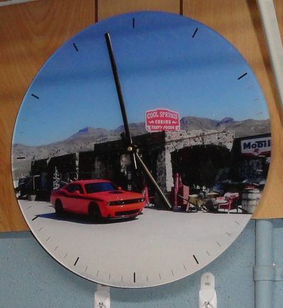 Clock made from our photo