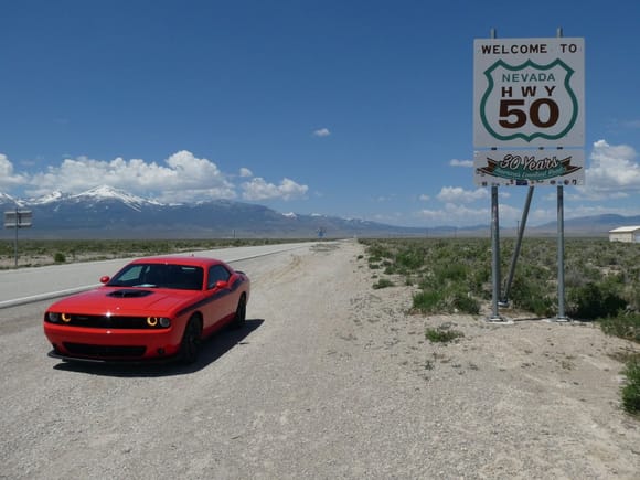 A large portion of the film was done along Hwy 50 in Nevada.