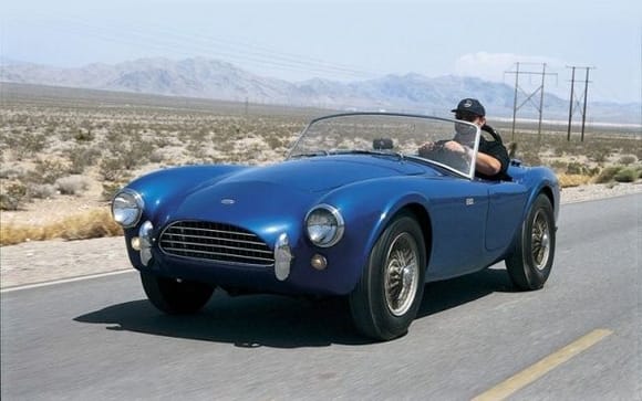 1962 shelby cobra csx2000 front view