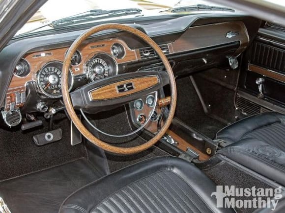 mump 1001 02 o 1968 shelby gt350 interior steering wheel