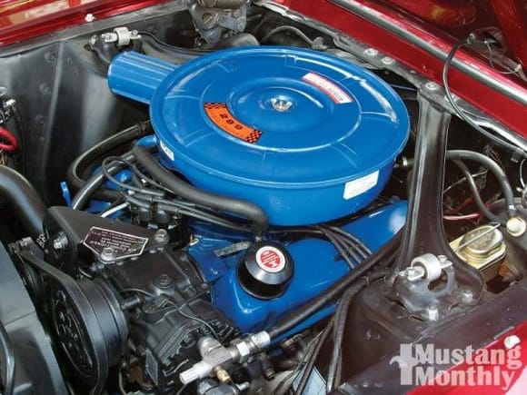 mump 1002 09 o 1967 ford mustang convertible 289 engine