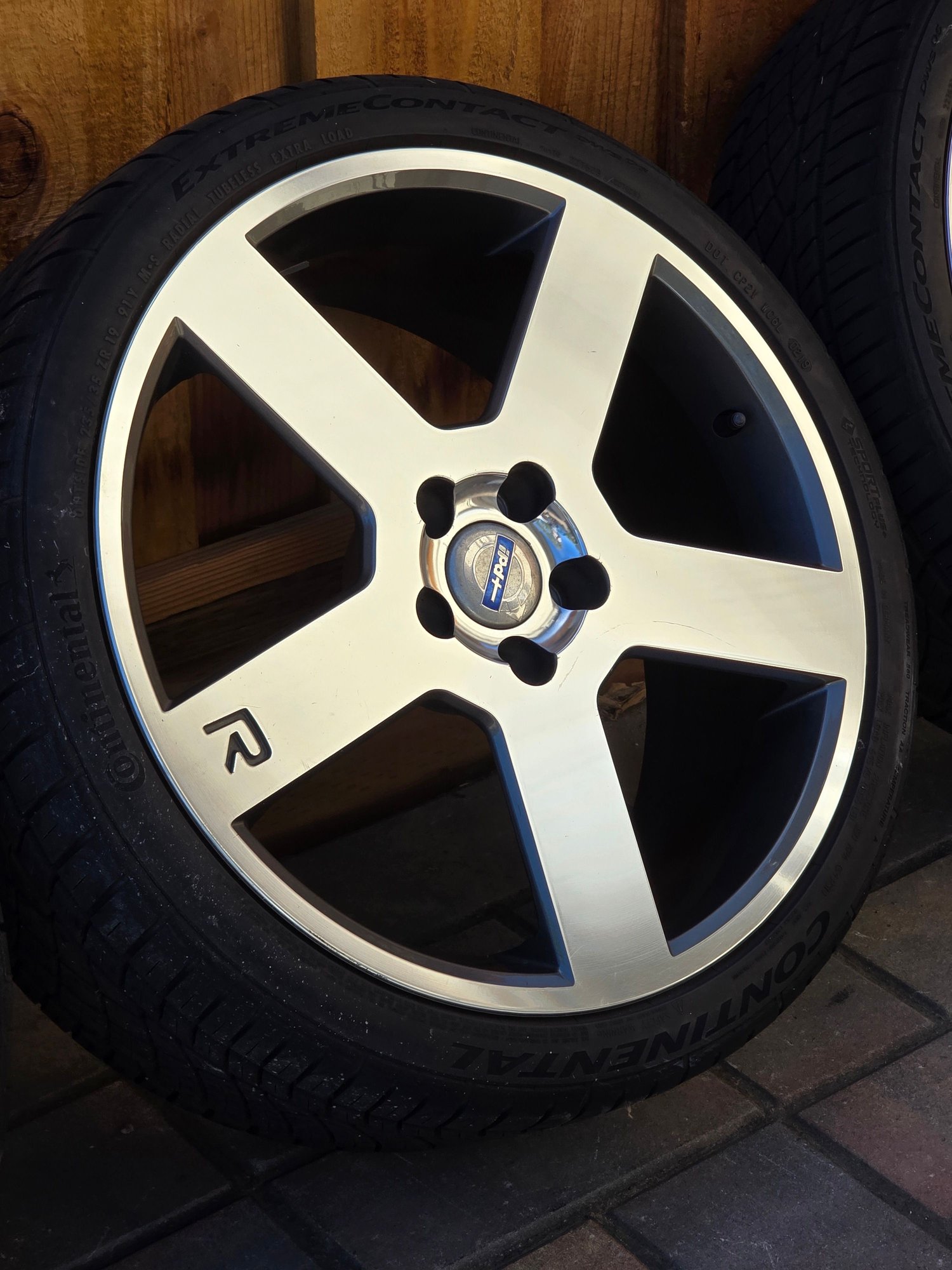 Wheels and Tires/Axles - Set of 4 PEGASUS 19” X 8”, machined face (shiny) & tires, by IPDUSA - Used - 1994 to 2016 Volvo All Models - Fremont, CA 94536, United States