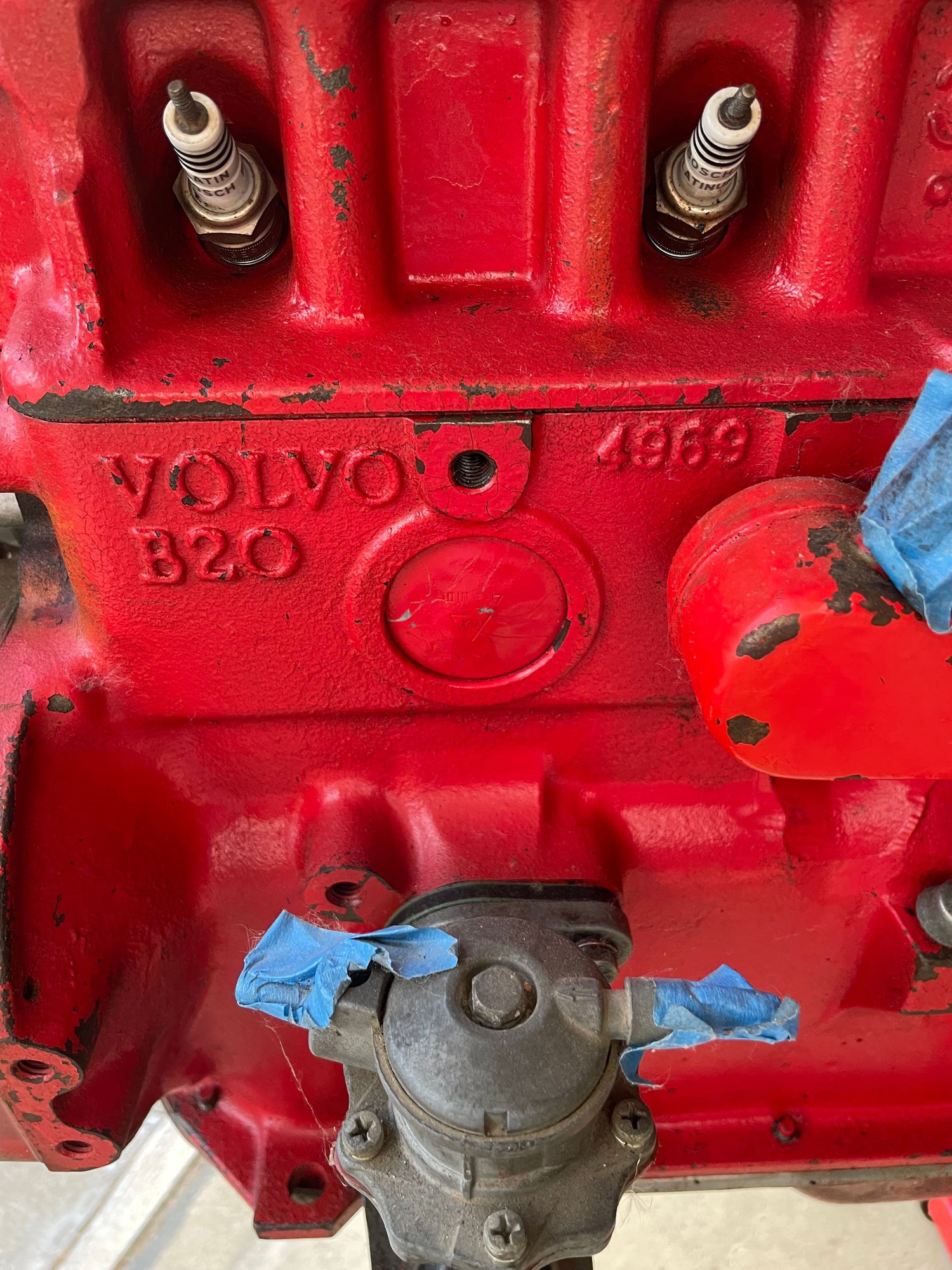 Engine - Complete - 1972 P1800 Engine with Exhaust - Used - 1980 Volvo All Models - Rochester, Mn, MN 55906, United States