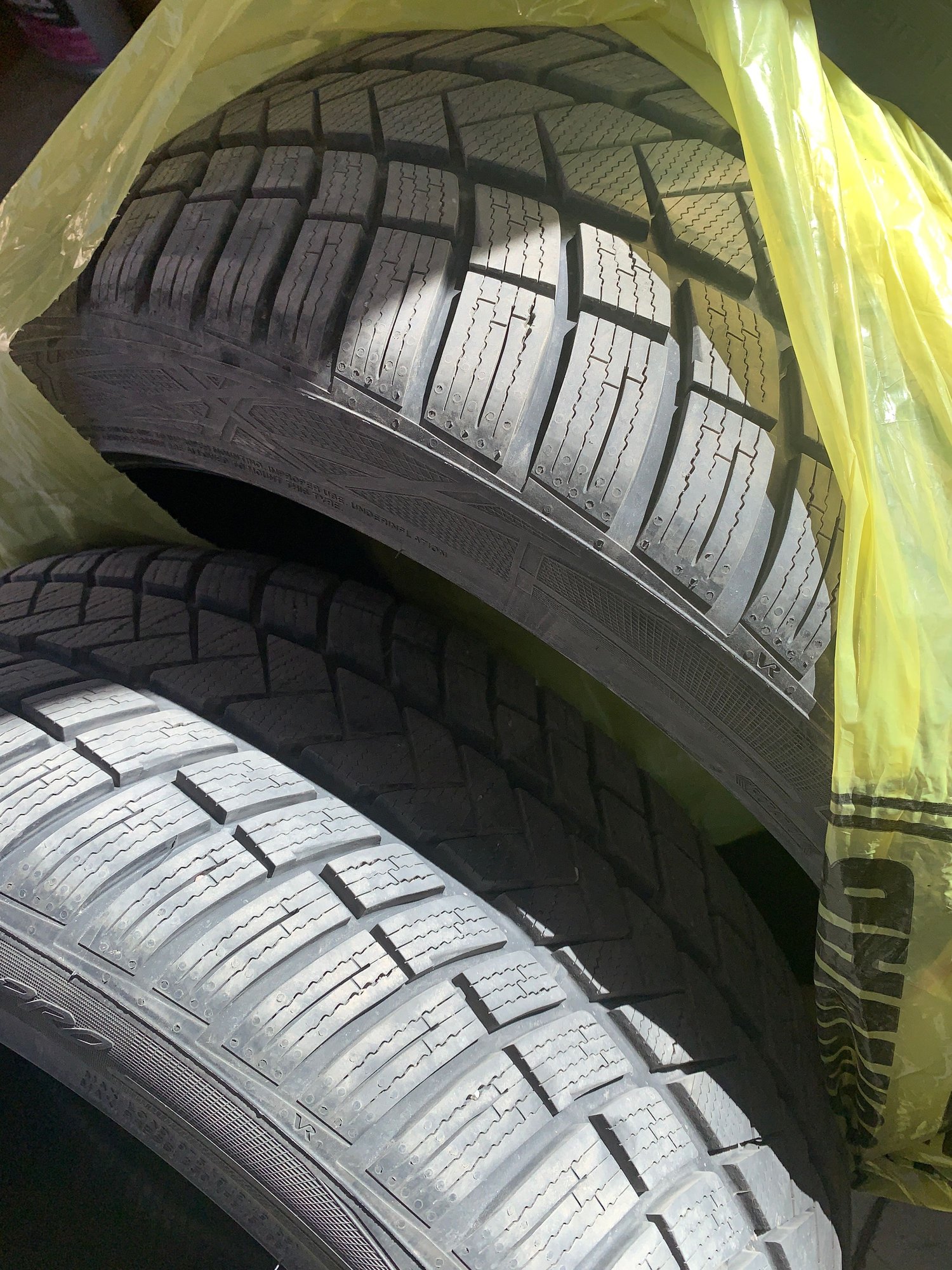 Wheels and Tires/Axles - Four (4) Wintrac Pro Winter Tires 275/40R 21 107W (almost new) - Used - All Years Volvo XC90 - Bigfork, MT 59911, United States