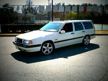 Current state with the 17x8" Pegasus wheels, rear spoiler, and a few other odds and ends