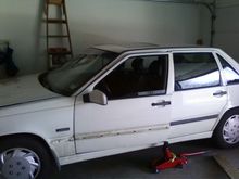 Garage - The volvo