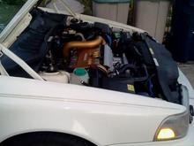 Front side of volvo