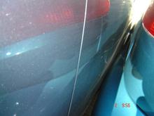 Some people park too close for comfort.