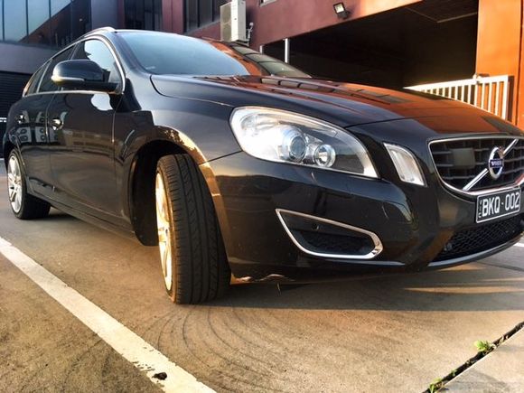 Before de-chroming front