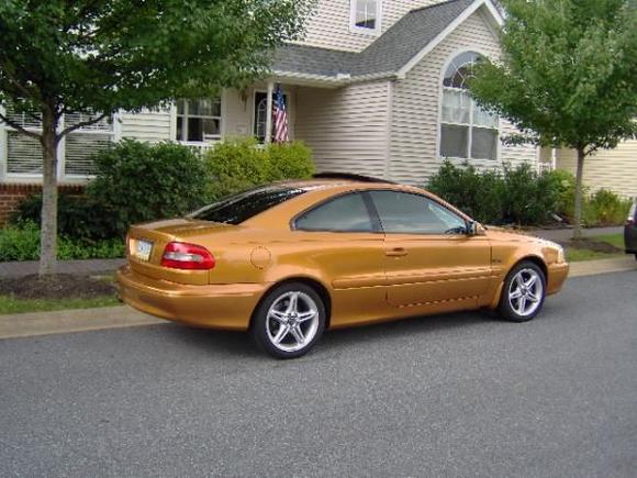 1998 C70 Coupe HPT Manual Transmission in Saffron Pearl.