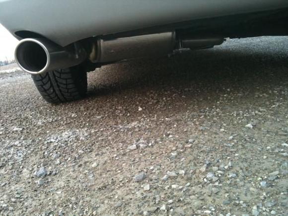 Eurosport 2&quot; Exhaust with 3&quot; Tip