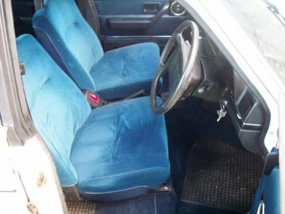 immaculate blue cloth