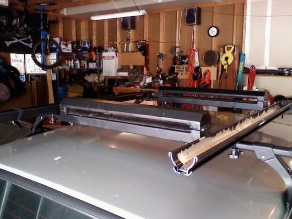 custom ski rack